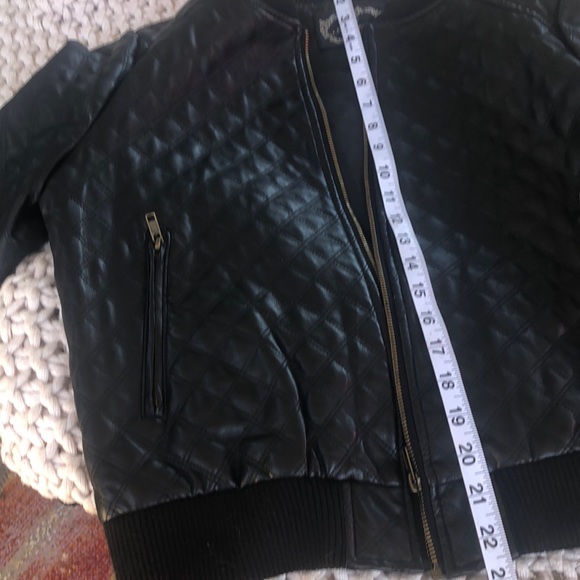Ambiance black quilted bomber jacket - Picture 6 of 8